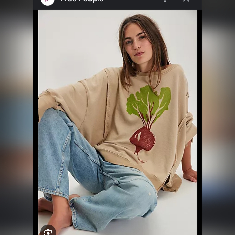 NWOT We The Free Camden In  Radish Combo By Free People